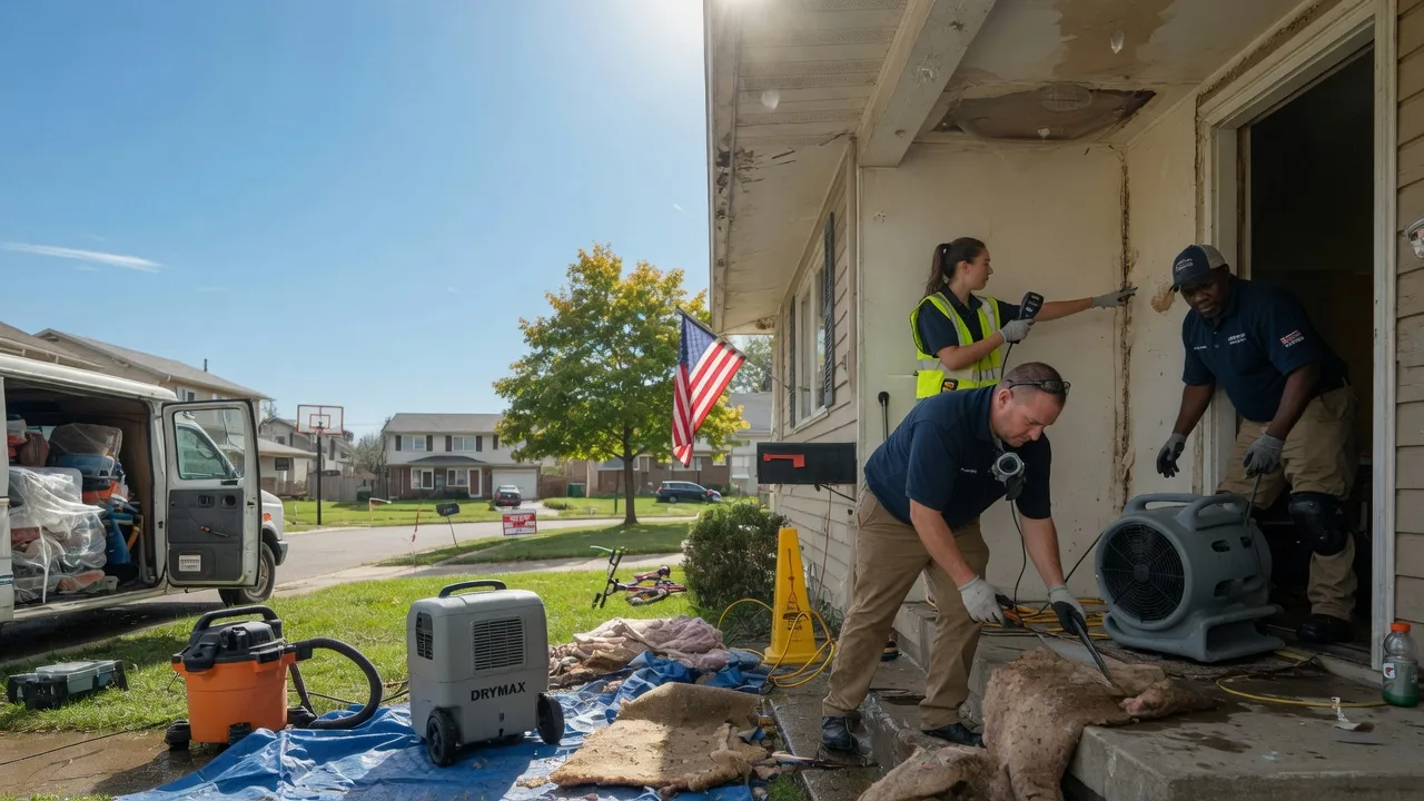 Water Damage Restoration in Suamico, WI near me